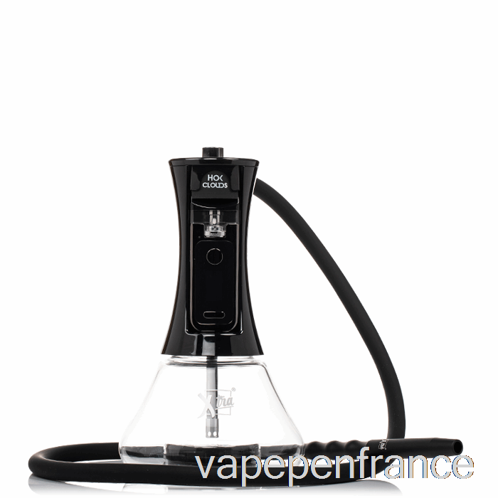 Kit De Narguilé électronique Xtra Hok Clouds, Stylo Vape Noir
